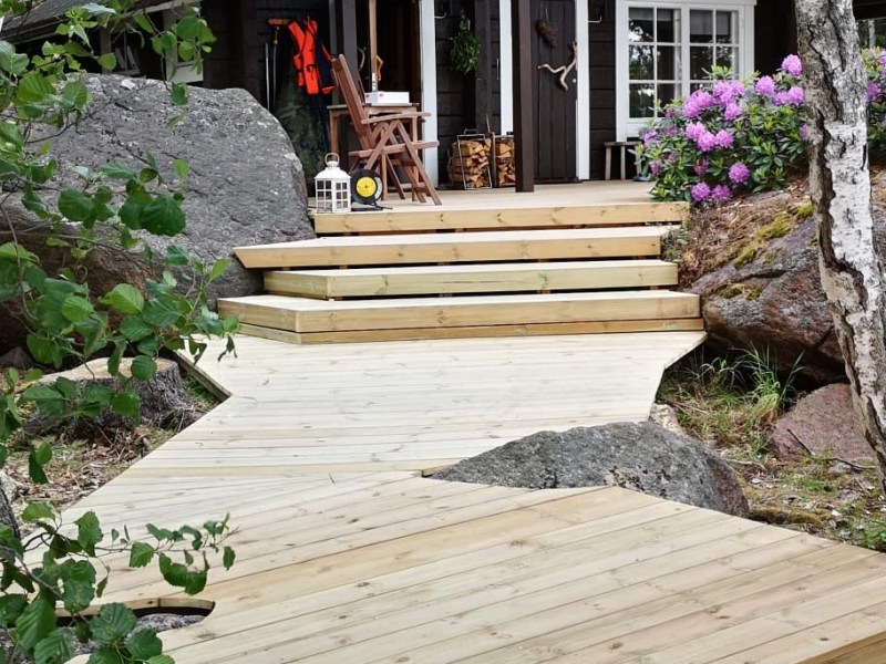 Terassit ja ulkomaalaus